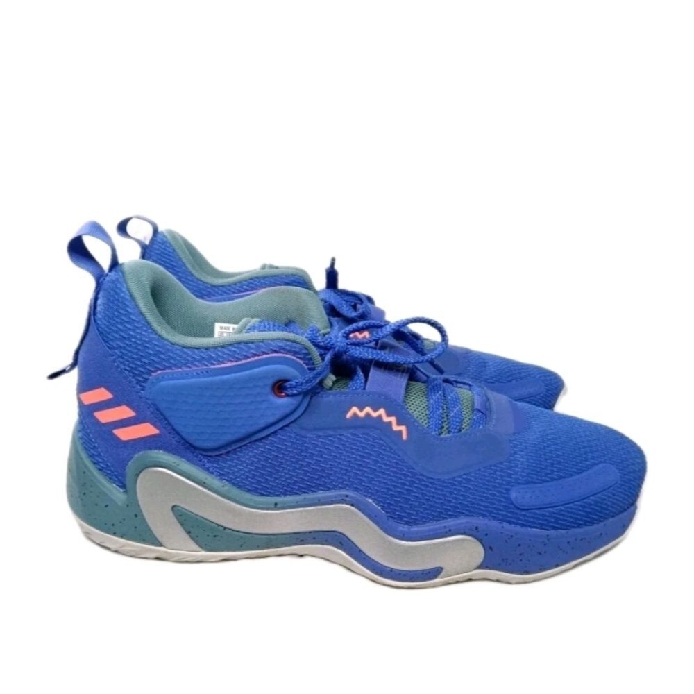 Adidas D.O.N. Issue #3 Say Cheese Shoes Men's Size 12.5 Sneakers
